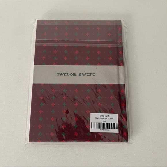 NWT Taylor Swift Christmas Tree Farm Notebook - Picture 3 of 14